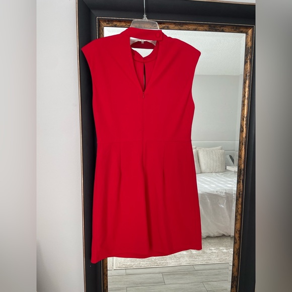 Donna Morgan Vibrant Red Dress - Picture 2 of 4